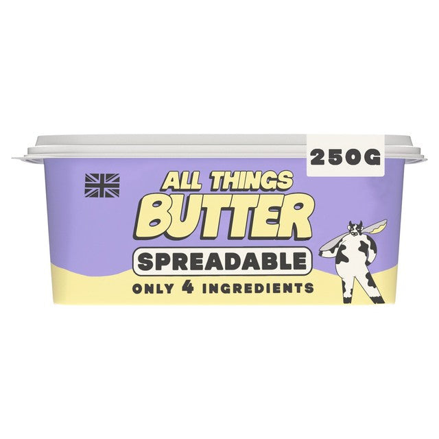 All Things Butter salted spreadable butter 250g - British product