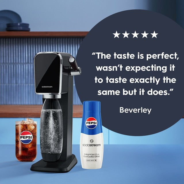 SodaStream Pepsi Blue soda mix syrup 440ml (British brand)