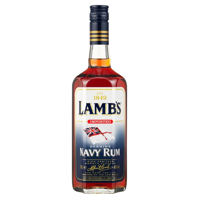 Lamb's Navy Dark Rum 70cl, UK version