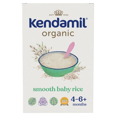 Kendamil Organic Smooth Baby Rice Cereal 120g