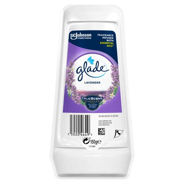 Glade Solid Gel Air Freshener Lavender 150g, UK version