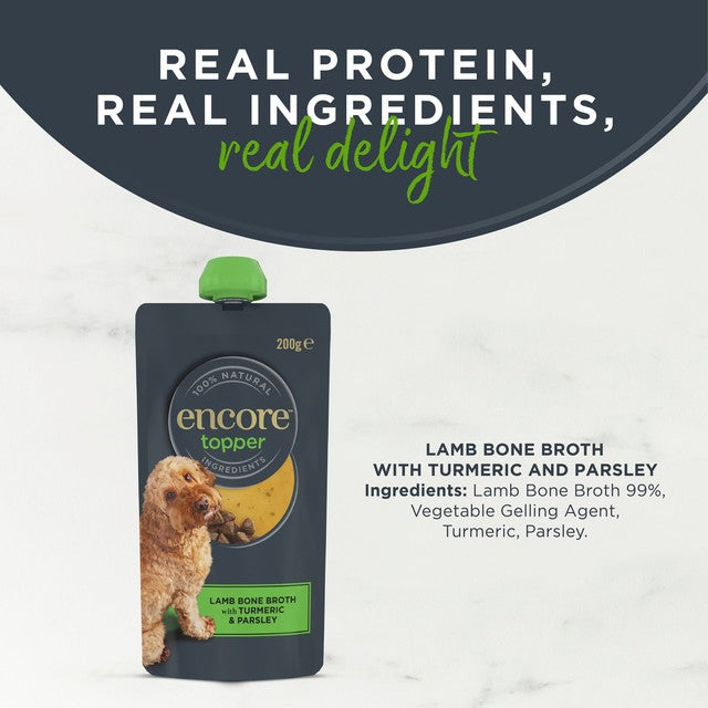 Encore Lamb Bone Broth with Turmeric & Parsley