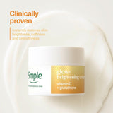 Simple Glow+ Brightening Moisturiser Gel Cream 50ml (British brand)