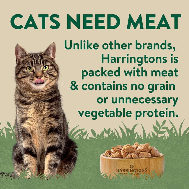 Harringtons wet cat food meat in jelly multipack 12 x 85g, UK version