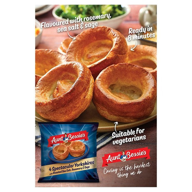 Aunt Bessie's herb-seasoned Yorkshire puddings 220g - British product