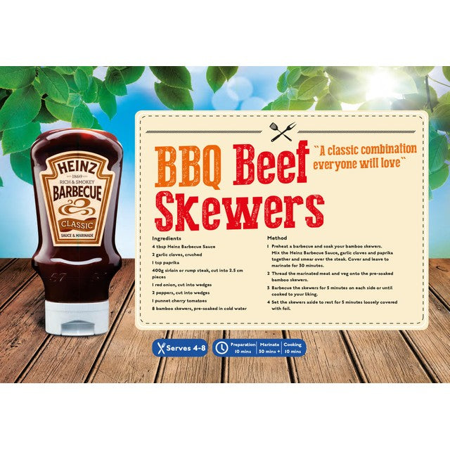 Heinz Sweet Sticky BBQ Sauce 500g, UK version