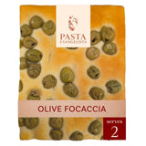 Pasta Evangelists olive focaccia 200g, imported from the UK