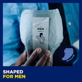 TENA men's incontinence protector Level 1 12 pack (British brand)