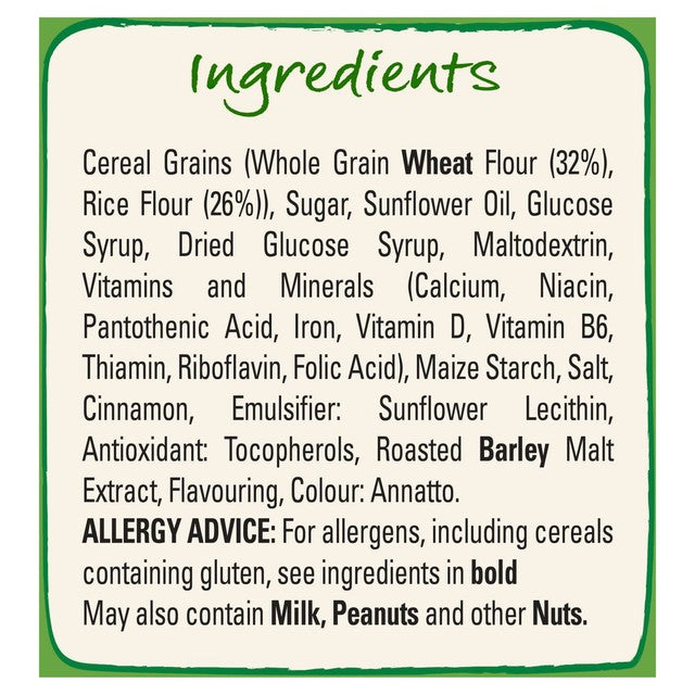 Nestle Curiously Cinnamon breakfast cereal 375g - British product