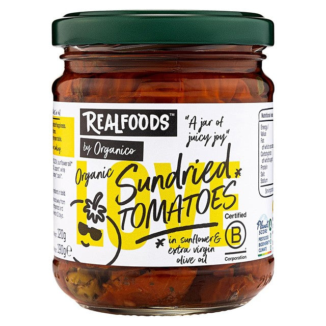 Realfoods Organic Sundried Tomatoes in Oil