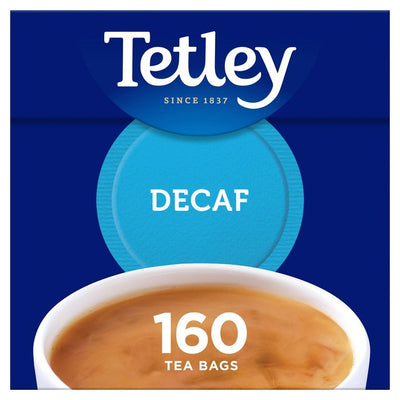 Tetley Decaffeinated Black Tea Bags