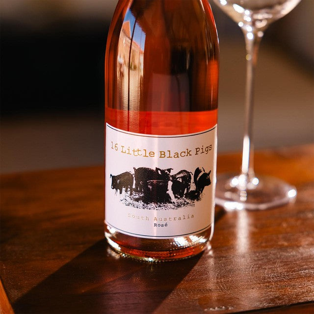 Virgin Wines 16 Little Black Pigs Rosé Wine 75cl, UK version
