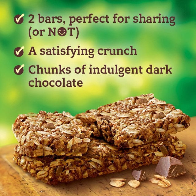Nature Valley oats and chocolate cereal bars 5x42g, imported from the UK