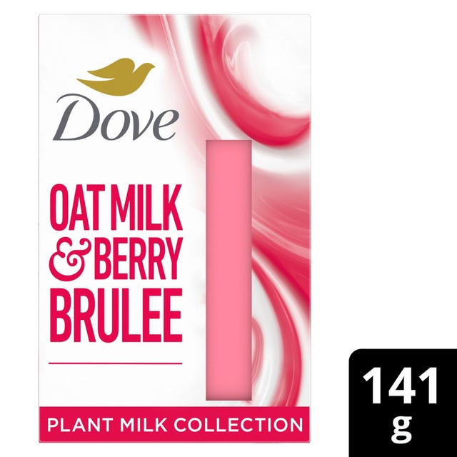 Dove Oat Milk & Berry Brulee soap bar - British product