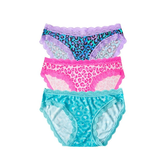 Stripe & Stare Classic Leopard knicker size S (British brand)