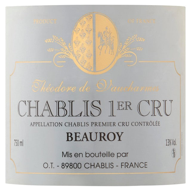 Domaine TDV Premier Cru Beauroy Chablis 75cl - British product