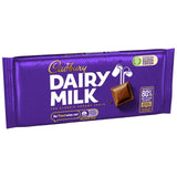 Cadbury Dairy Milk chocolate bar 110g - British product