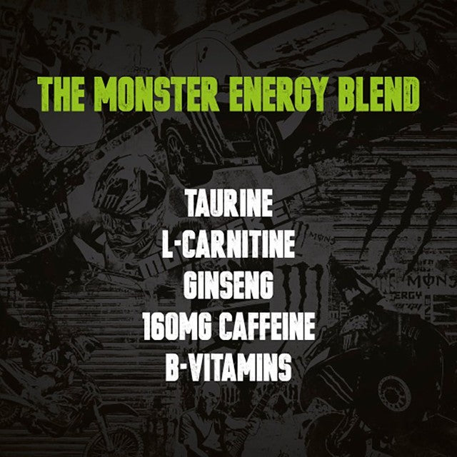 Monster traditional flavour energy drink 4 x 500ml multipack, imported from the UK