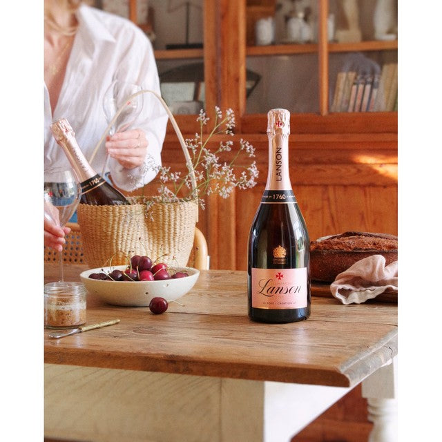 Lanson champagne Le Rose Creation 75cl - British product