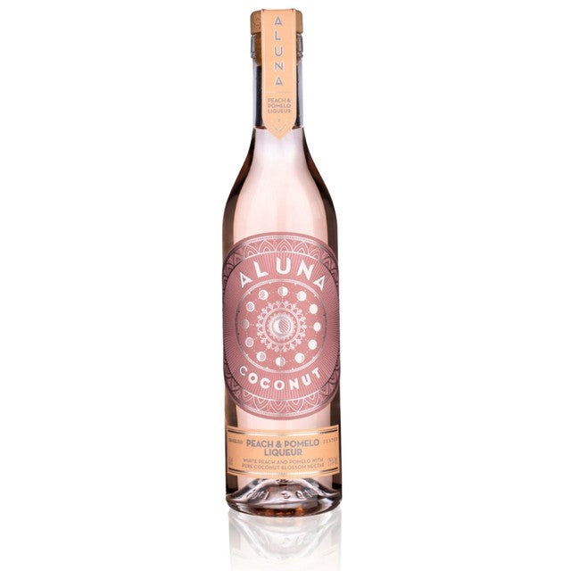 Aluna peach and pomelo rum liqueur 50cl - British product