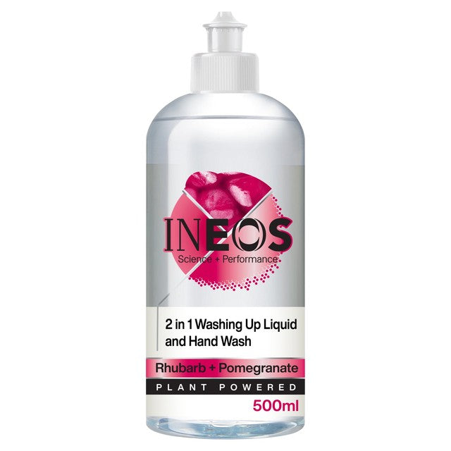INEOS washing up liquid Rhubarb + Pomegranate 500ml, UK version