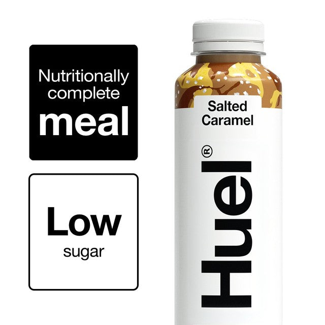 Huel Salted Caramel nutritional drink 500ml, UK version