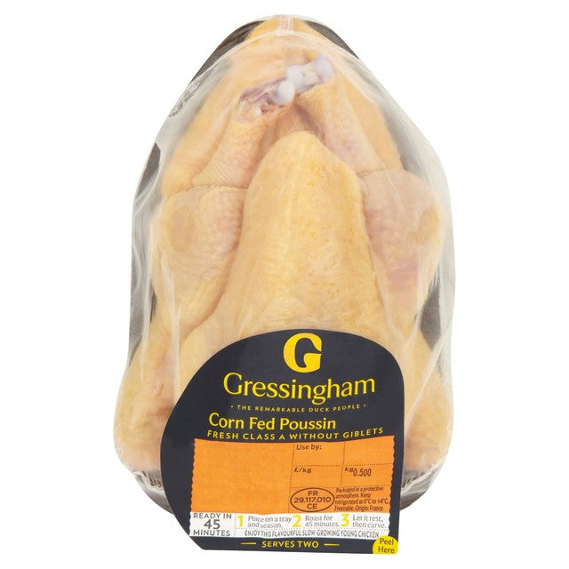 Gressingham Corn Fed Poussin 500g, UK version