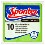 Spontex extra large microfibre cleaning cloths 38x40cm (British brand)