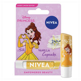 Nivea Disney Princess Belle lip balm 4.8g, imported from the UK