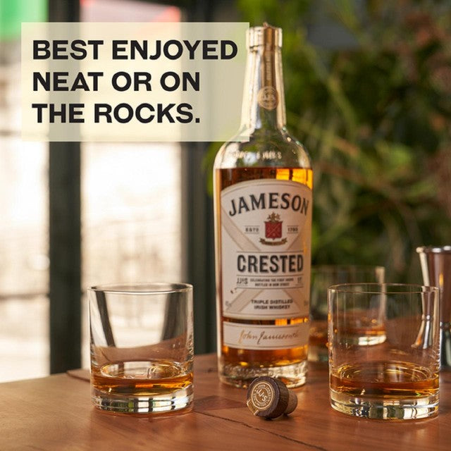 Jameson Crested Irish whiskey 70cl, UK version