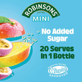 Robinsons passion fruit mango squash 66ml, imported from the UK