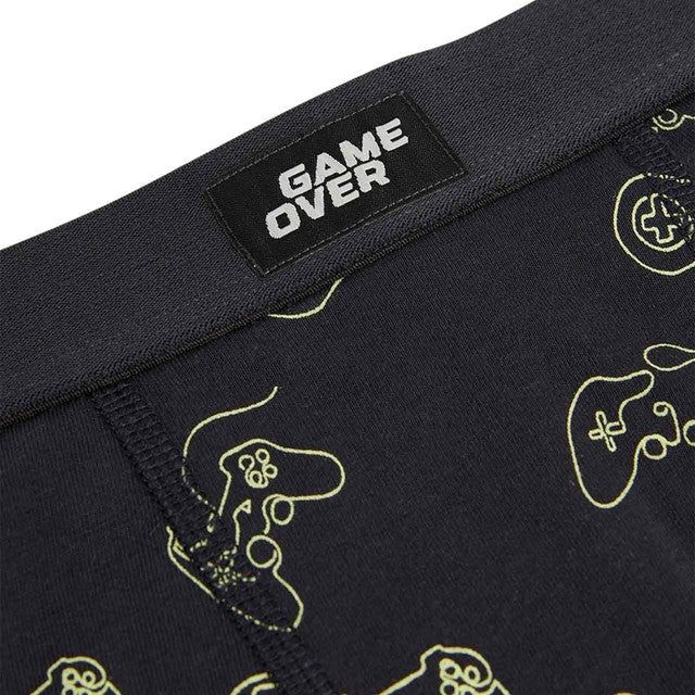 M&S boys cotton gamer trunks multi 6-7 years, imported from the UK