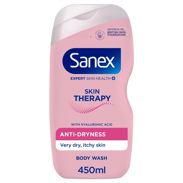 Sanex anti-dryness shower gel 450ml (British brand)