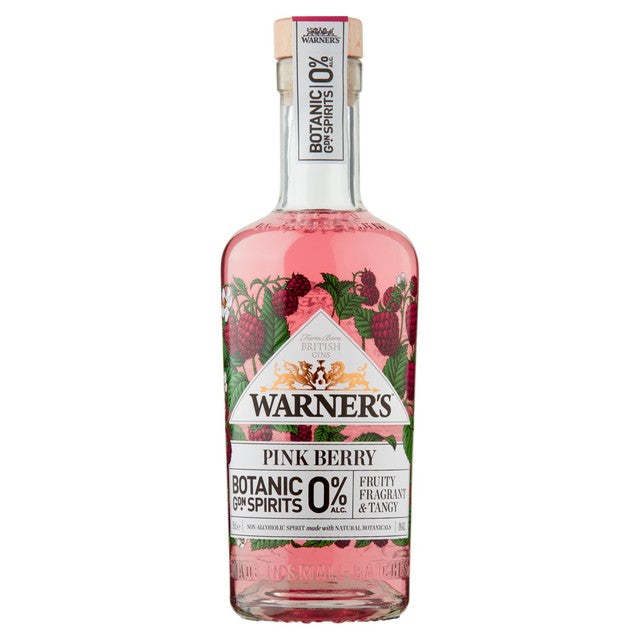 Warner's Pink Berry non-alcoholic spirit 50cl (British brand)