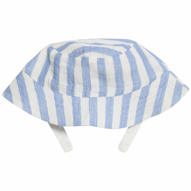 M&S blue striped baby romper set 12-18 months, imported from the UK