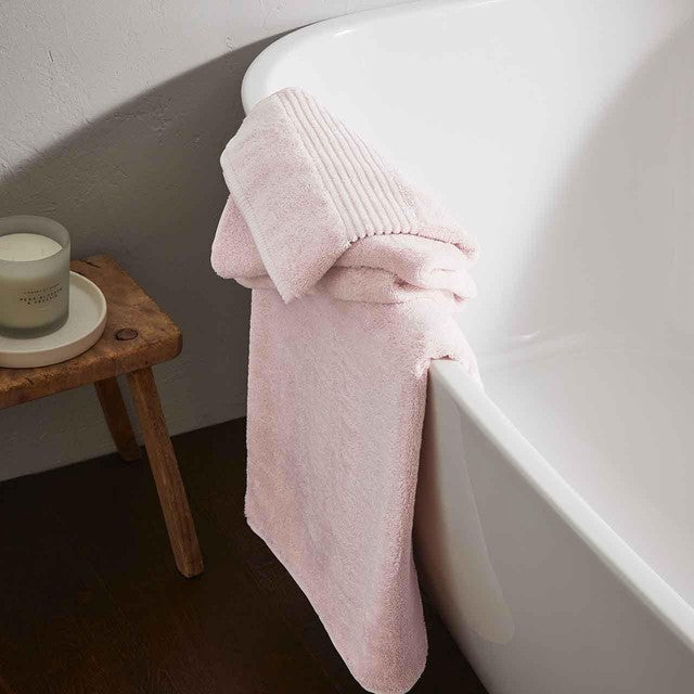 M&S face towels soft pink 2-pack, imported from the UK