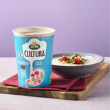 Arla Cultura Strawberry flavoured gut health yoghurt with fibre 450g - British product