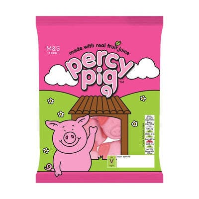 M&S Percy Pig Fruktgelé 170g