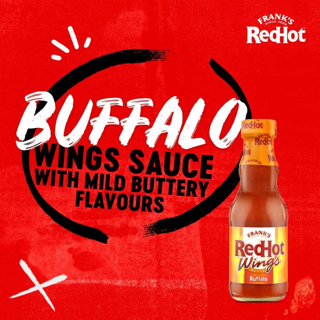 Frank's Redhot Buffalo Wings Sauce 148ml - British product