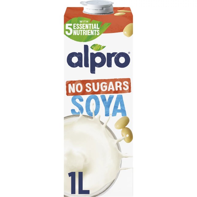 Alpro Soya No Sugar Drink 1L - British product