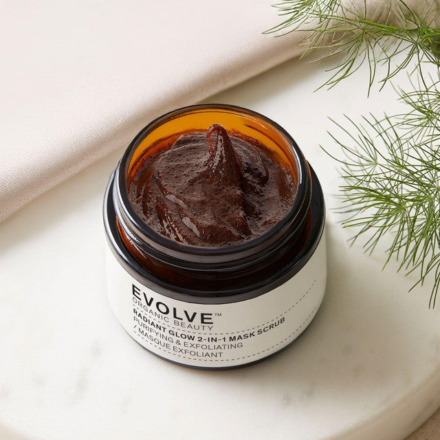 Evolve Beauty Radiant Glow Mask Scrub 60ml - British product