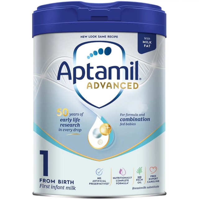 Aptamil Advanced 1 First Infant Milk Formula Powder 800g - British product