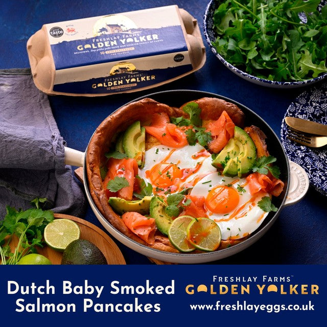 Happy Eggs Golden Yolker free range eggs 10 per pack - British product