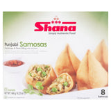 Shana Punjabi frozen vegetarian samosas 460g (British brand)
