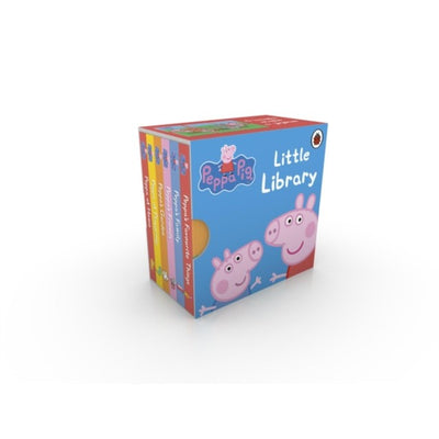 Ladybird Books Peppa Pig Little Library 6 Mini Board Books Toddler Book Set