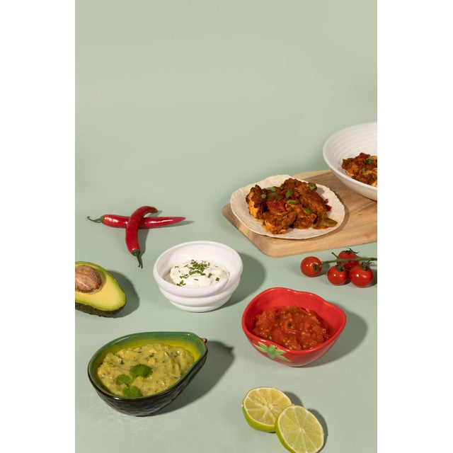 Rayware set of 3 fajita dip ceramic bowls (British brand)