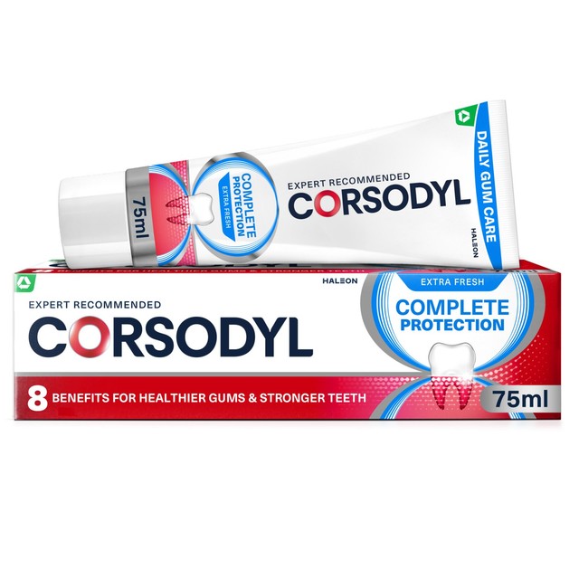 Corsodyl Extra Fresh toothpaste 75ml - British product