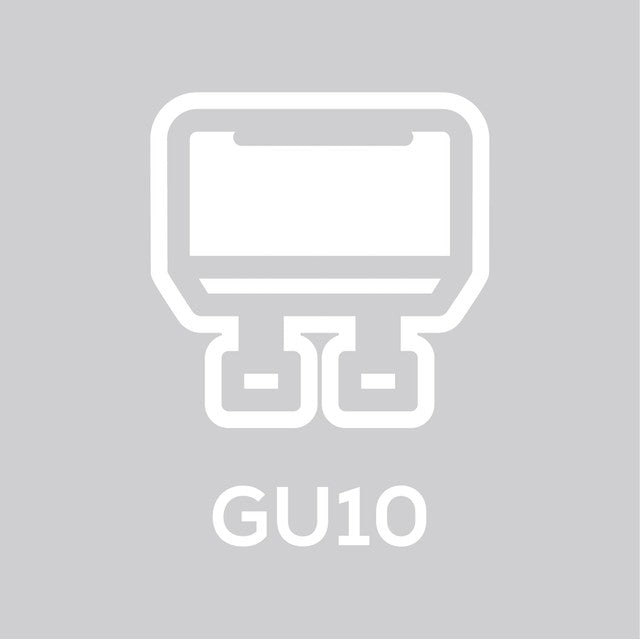 TCP Glass LED GU10 345LM 2W Warm White - A Class Energy Rating