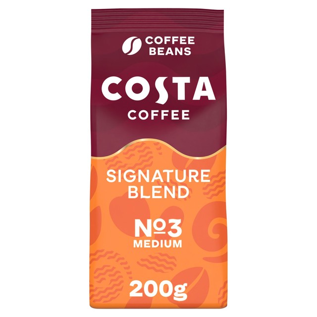 Costa Signature Blend Coffee Beans 200g - British product