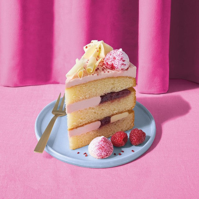 M&S Raspberry Ripple Cake 960g, imported from the UK